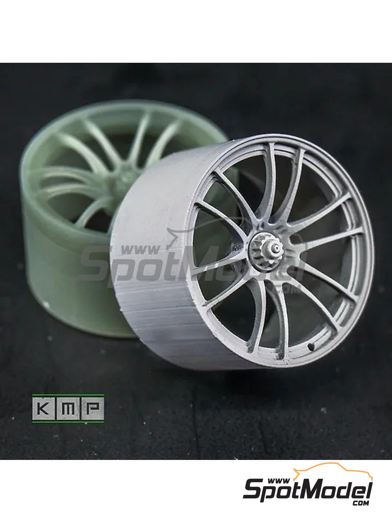KMP Kool Models Production TK24252: Rims 1/24 scale - Enkei - AMG